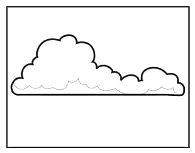 Cloud 8 - Hướng dẫn cách vẽ đám mây đơn giản với 9 bước cơ bản