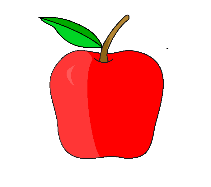 Chi tiết hơn 63 về hình trái táo tô màu mới nhất - cdgdbentre.edu.vn