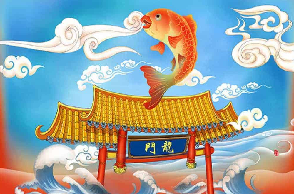 Cá chép hóa rồng (cá chép nhảy qua cổng rồng) là gì? Truyền thuyết và ý nghĩa!